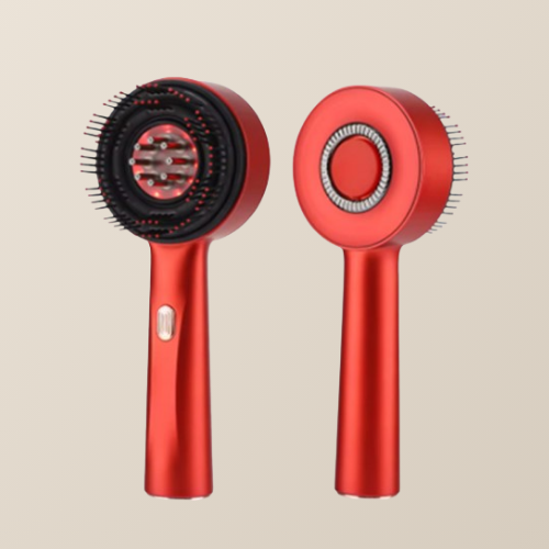 Electric serum applicator brush