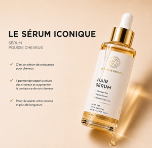 Sérum de croissance pour cheveux