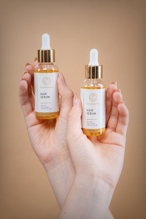 Electric serum applicator brush